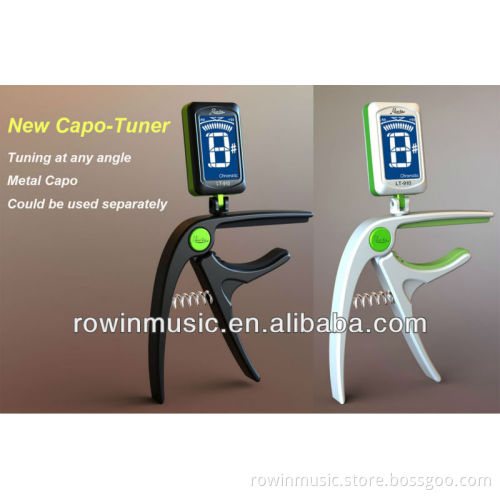 Capo Tuner LT-910 Guitar.HQ.Metal.Factory Directly.OEM.ODM.Rowin Music.